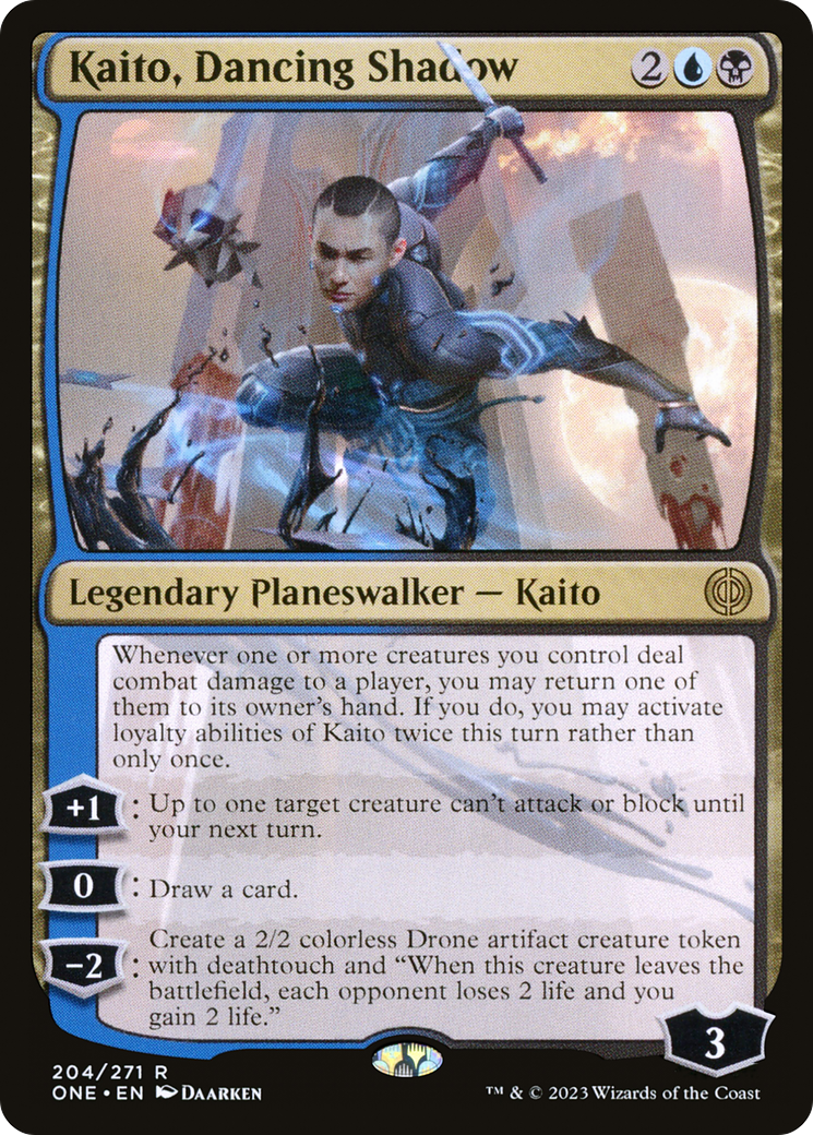 Kaito, Dancing Shadow [Phyrexia: All Will Be One] | Gamer Loot