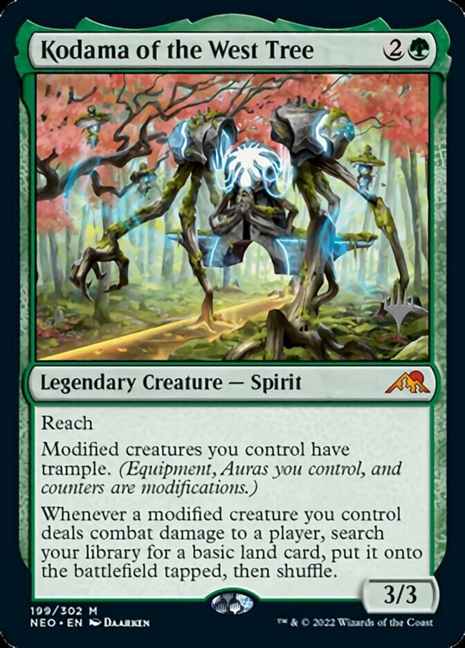 Kodama of the West Tree (Promo Pack) [Kamigawa: Neon Dynasty Promos] | Gamer Loot