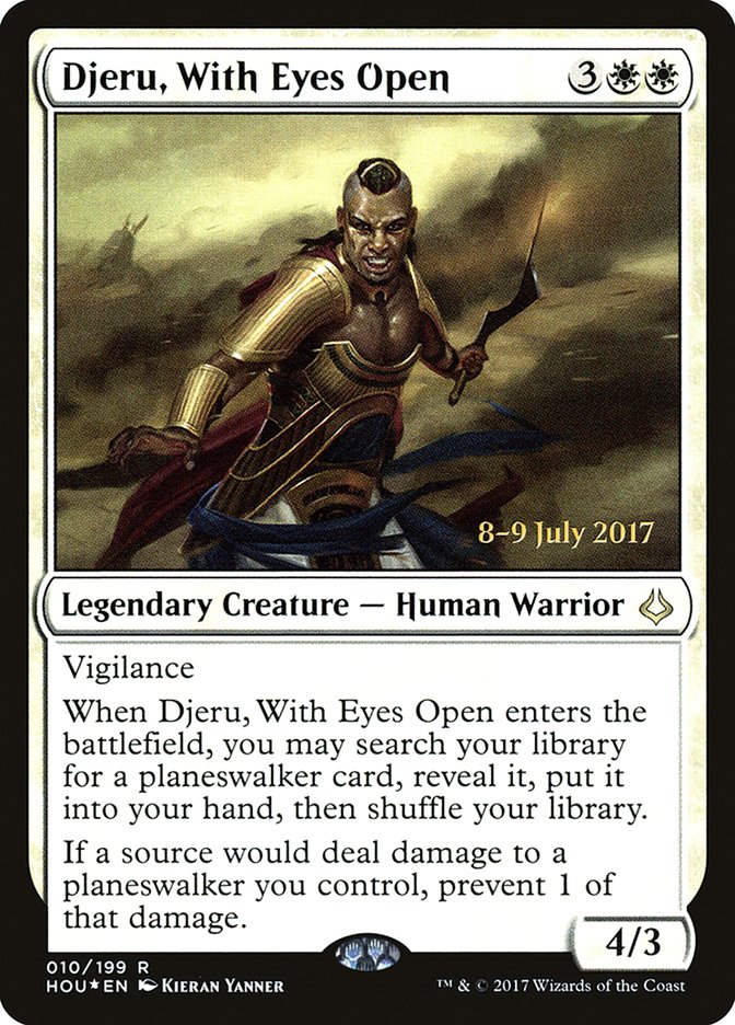 Djeru, With Eyes Open  [Hour of Devastation Prerelease Promos] | Gamer Loot