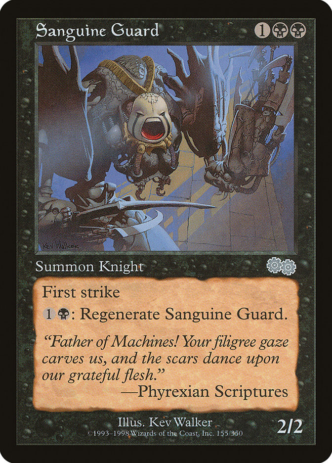 Sanguine Guard [Urza's Saga] | Gamer Loot