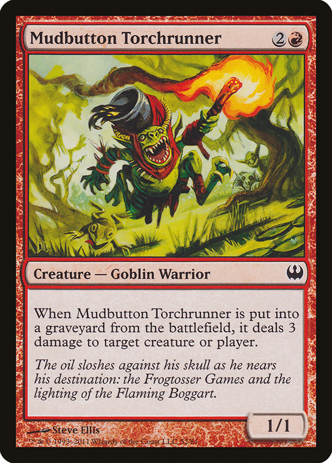 Mudbutton Torchrunner [Duel Decks: Knights vs. Dragons] | Gamer Loot