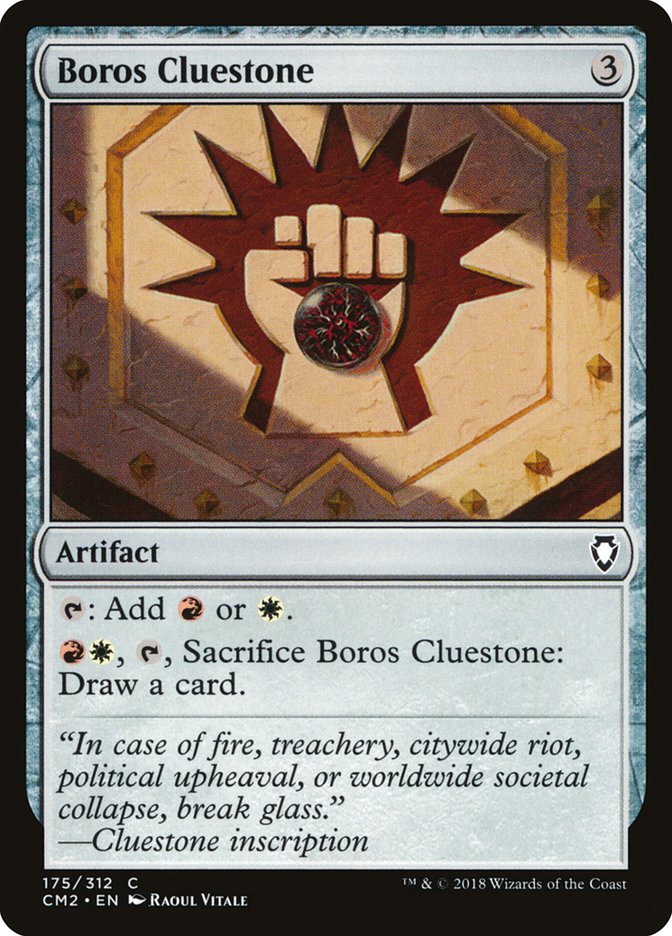 Boros Cluestone [Commander Anthology Volume II] | Gamer Loot