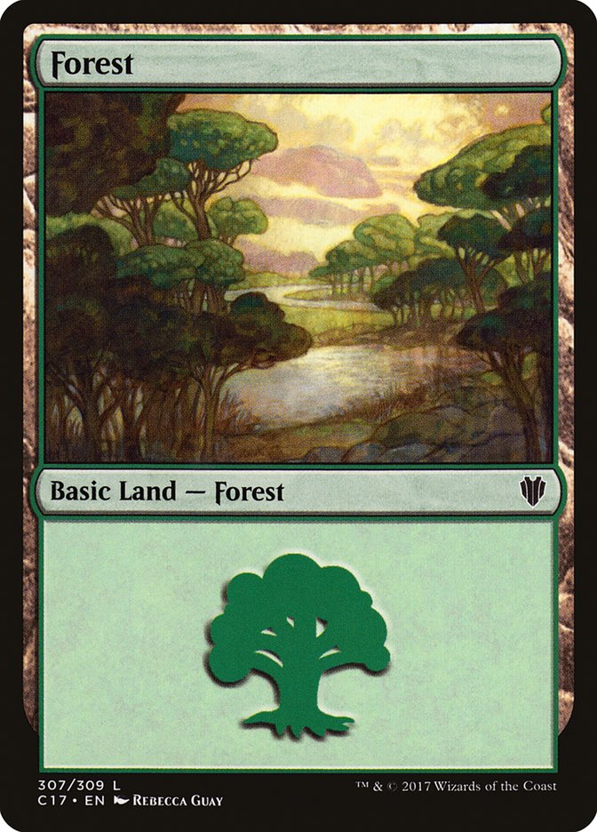 Forest (307) [Commander 2017] | Gamer Loot