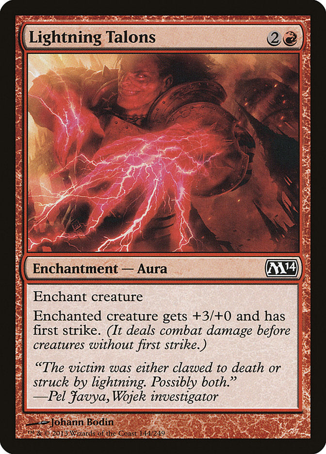 Lightning Talons [Magic 2014] | Gamer Loot