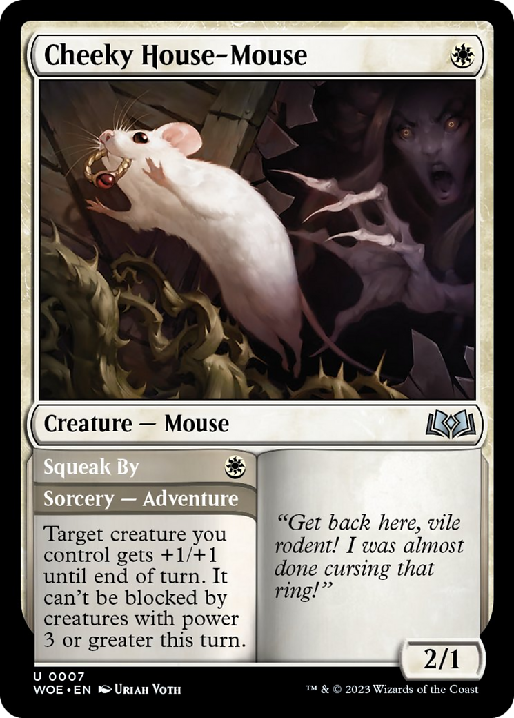 Cheeky House-Mouse [Wilds of Eldraine] | Gamer Loot