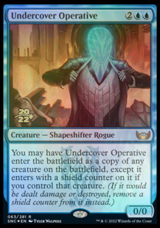 Undercover Operative [Streets of New Capenna Prerelease Promos] | Gamer Loot