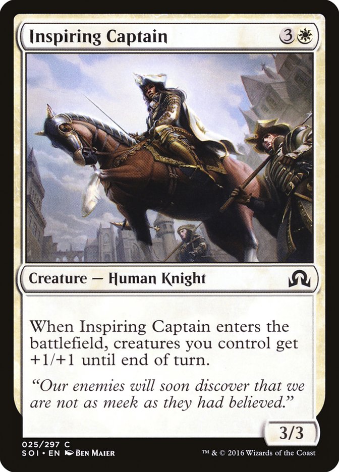 Inspiring Captain [Shadows over Innistrad] | Gamer Loot