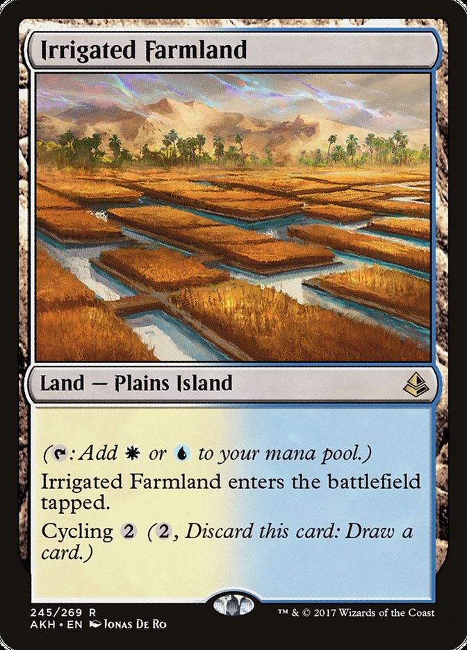Irrigated Farmland [Amonkhet] | Gamer Loot