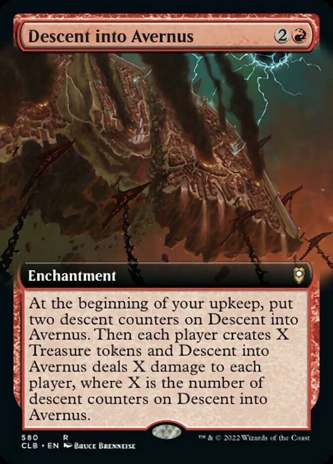Descent into Avernus (Extended Art) [Commander Legends: Battle for Baldur's Gate] | Gamer Loot