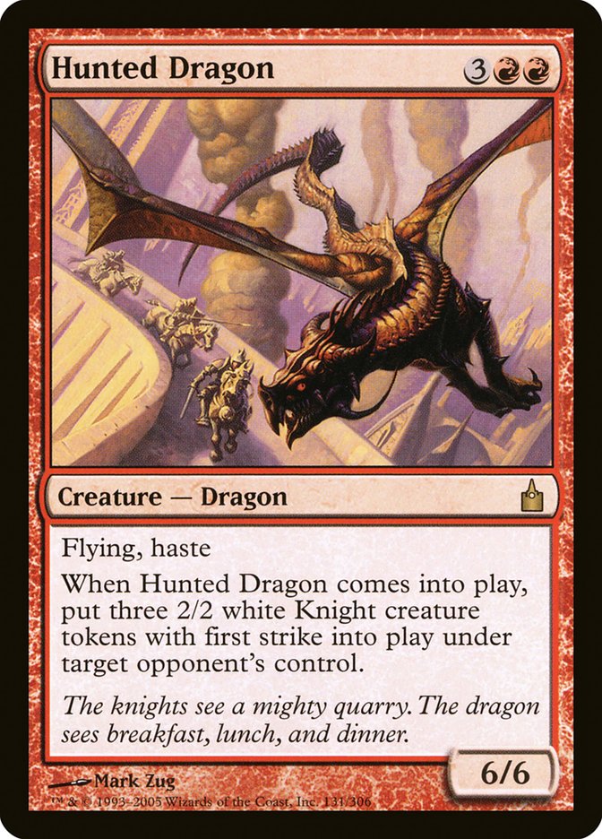 Hunted Dragon [Ravnica: City of Guilds] | Gamer Loot