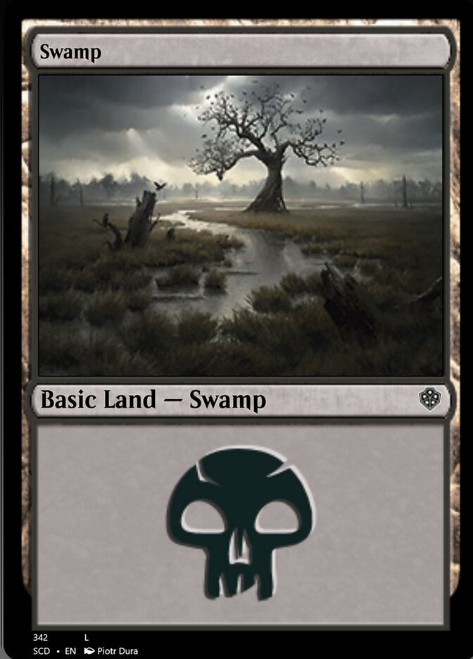 Swamp (342) [Starter Commander Decks] | Gamer Loot