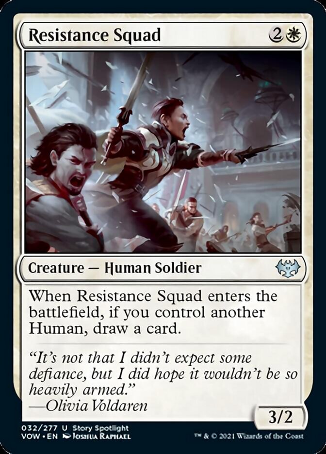 Resistance Squad [Innistrad: Crimson Vow] | Gamer Loot