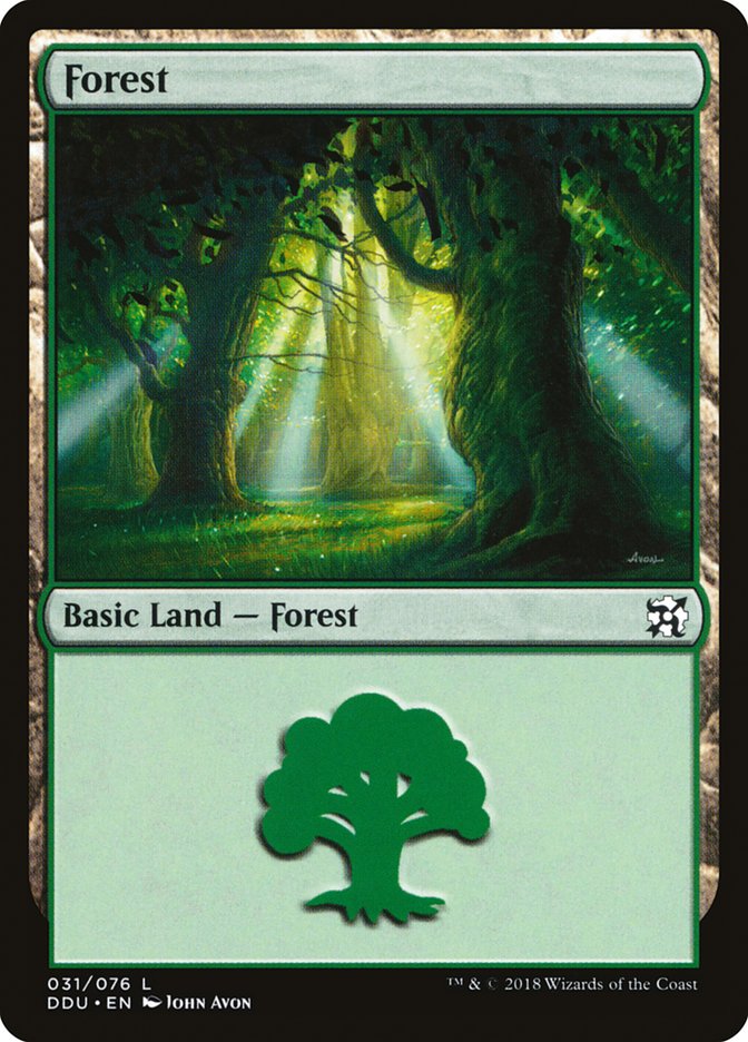 Forest (31) [Duel Decks: Elves vs. Inventors] | Gamer Loot