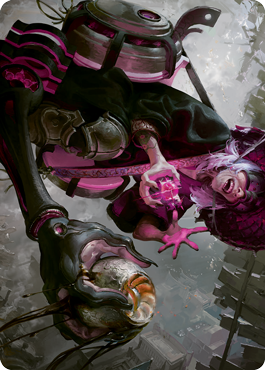 Undercity Scrounger Art Card [Kamigawa: Neon Dynasty Art Series] | Gamer Loot