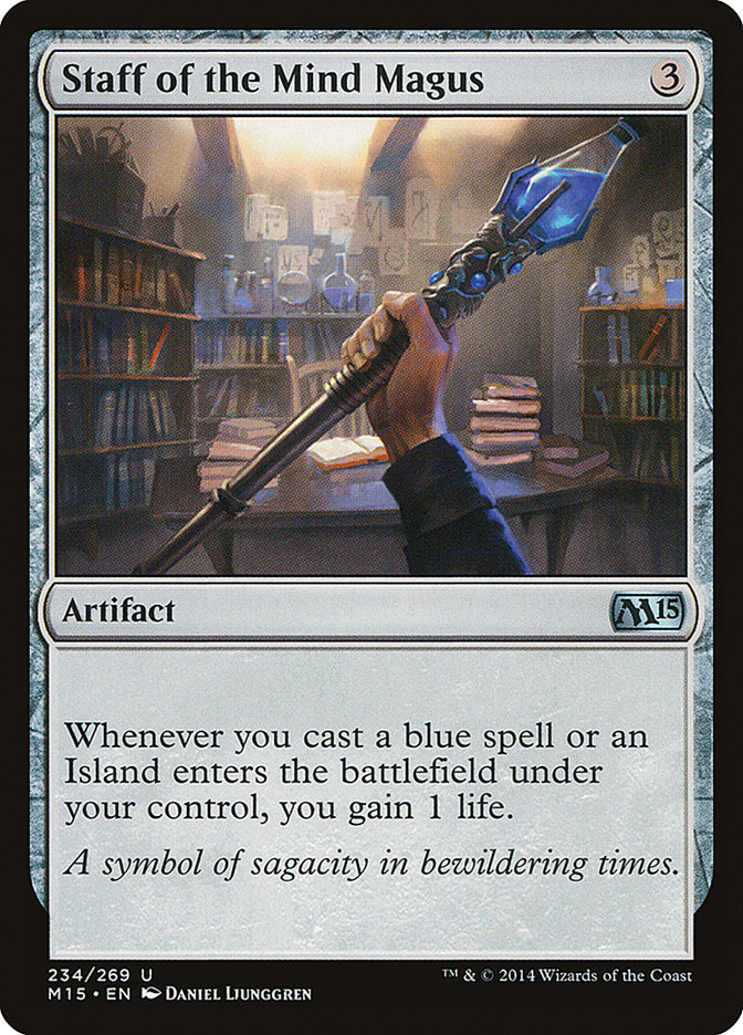 Staff of the Mind Magus [Magic 2015] | Gamer Loot