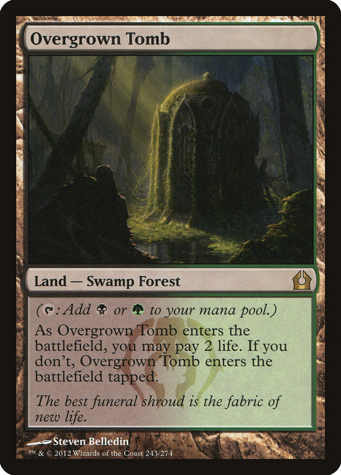 Overgrown Tomb [Return to Ravnica] | Gamer Loot