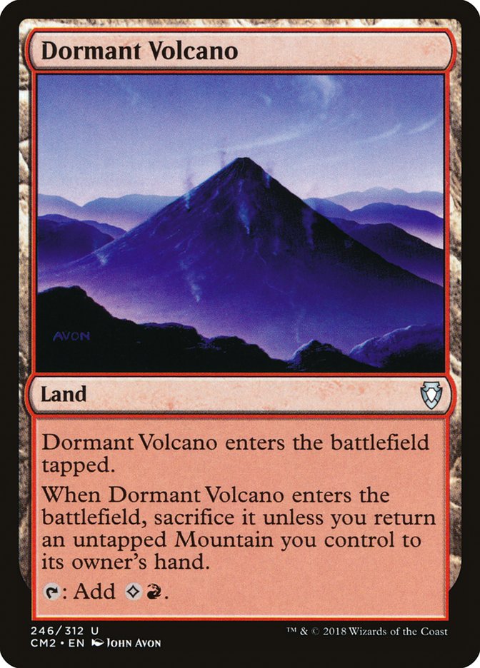 Dormant Volcano [Commander Anthology Volume II] | Gamer Loot