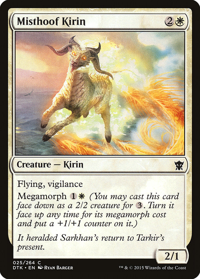 Misthoof Kirin [Dragons of Tarkir] | Gamer Loot