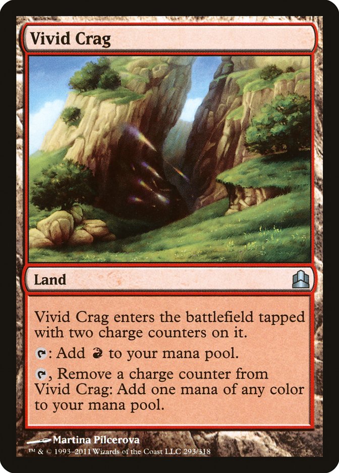 Vivid Crag [Commander 2011] | Gamer Loot