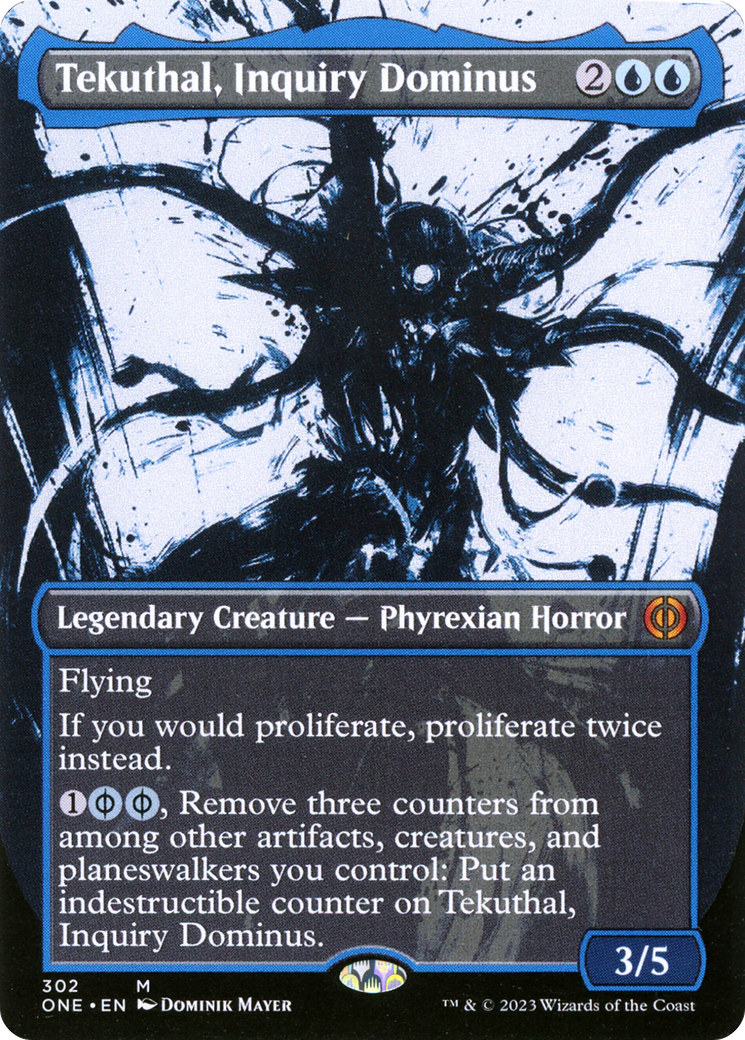 Tekuthal, Inquiry Dominus (Borderless Ichor) [Phyrexia: All Will Be One] | Gamer Loot