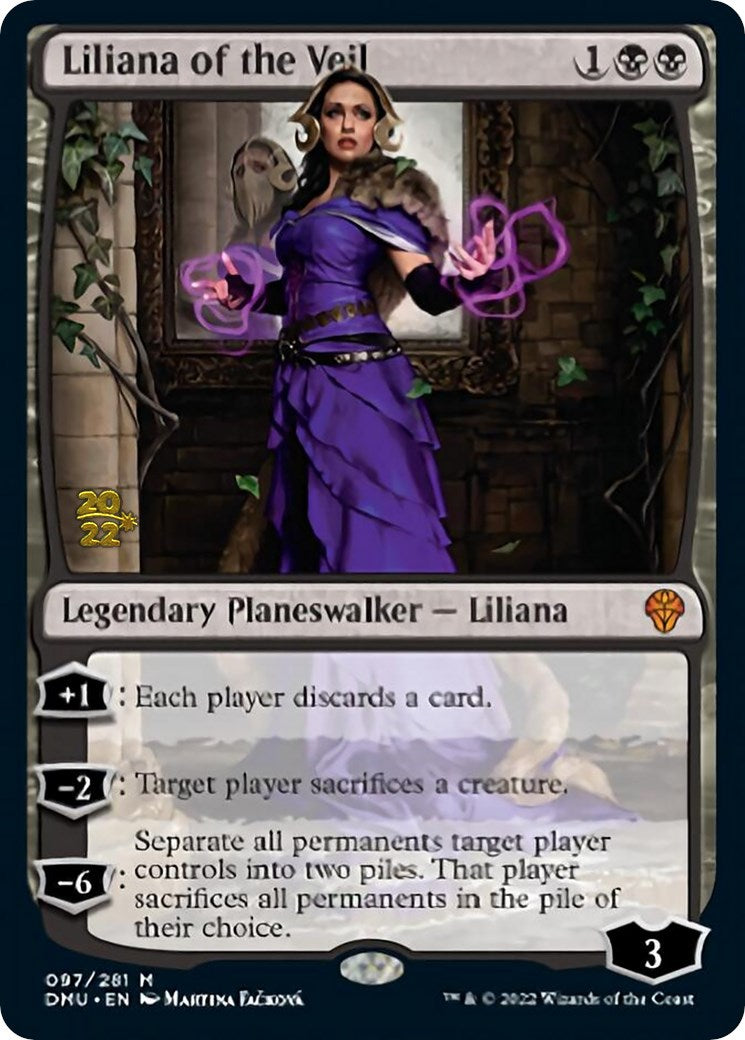 Liliana of the Veil [Dominaria United Prerelease Promos] | Gamer Loot