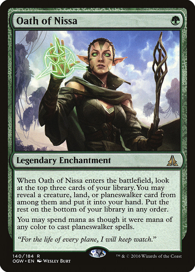 Oath of Nissa [Oath of the Gatewatch] | Gamer Loot