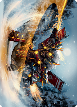 Asari Captain Art Card [Kamigawa: Neon Dynasty Art Series] | Gamer Loot