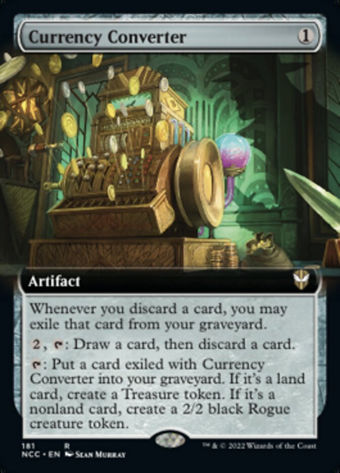 Currency Converter (Extended Art) [Streets of New Capenna Commander] | Gamer Loot