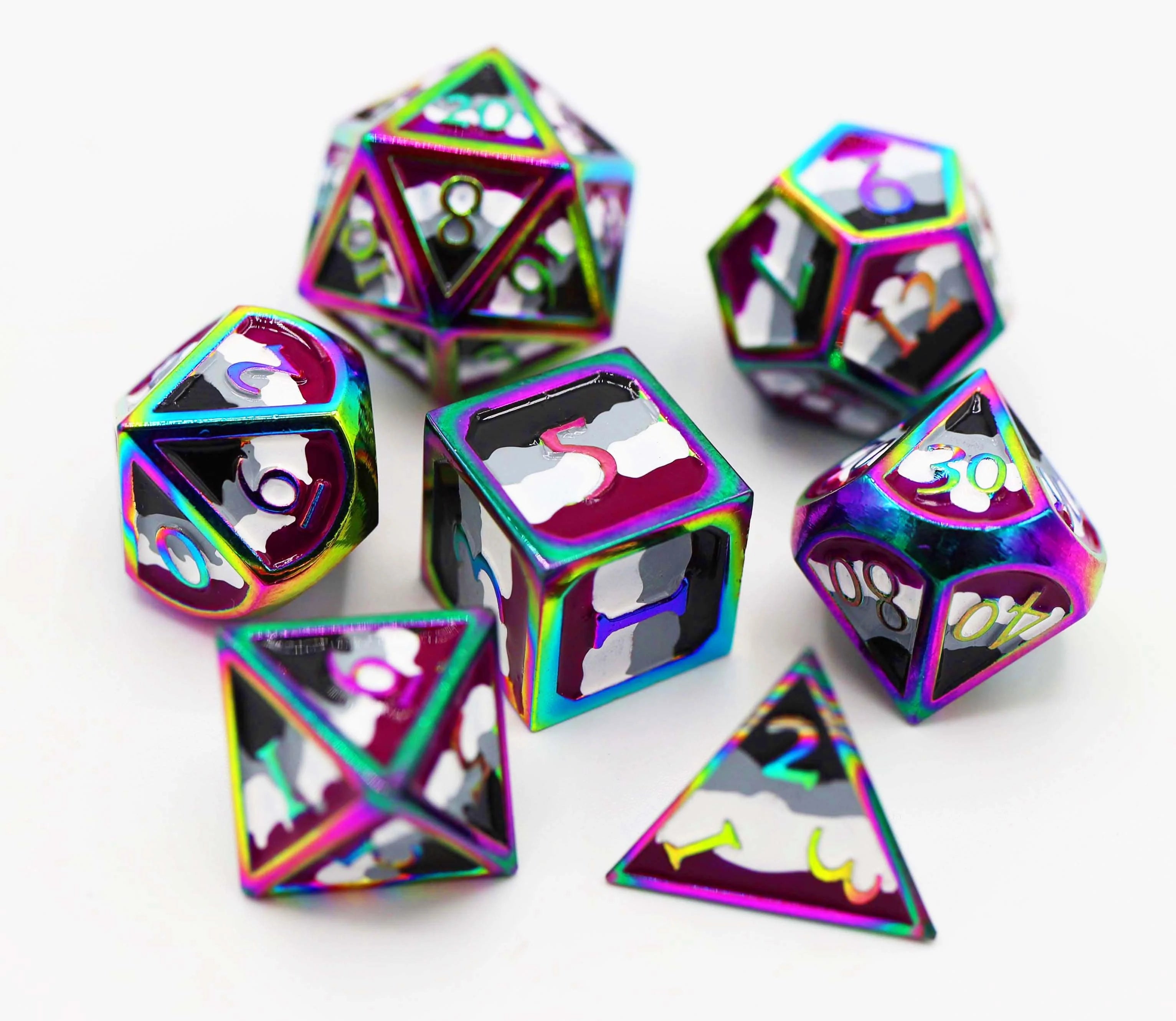 Foam Brain Games:  Pride Dice | Gamer Loot