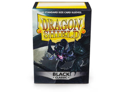 Dragon Shield Classic Sleeve -  Black ‘Signoir’ 100ct | Gamer Loot