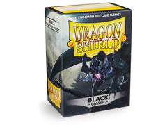 Dragon Shield Classic Sleeve -  Black ‘Signoir’ 100ct | Gamer Loot