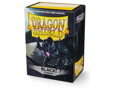 Dragon Shield Classic Sleeve -  Black ‘Signoir’ 100ct | Gamer Loot