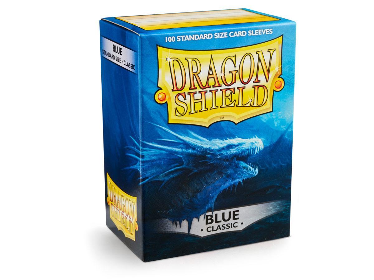 Dragon Shield Classic Sleeve - Blue ‘Drasmorx’ 100ct | Gamer Loot