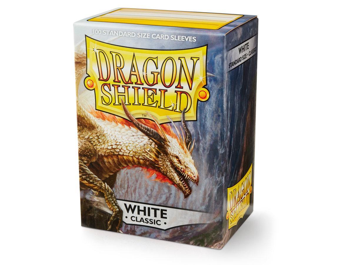 Dragon Shield Classic Sleeve - White ‘Aequinox’ 100ct | Gamer Loot