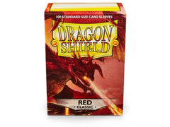 Dragon Shield Classic Sleeve - Red ‘Titanius’ 100ct | Gamer Loot