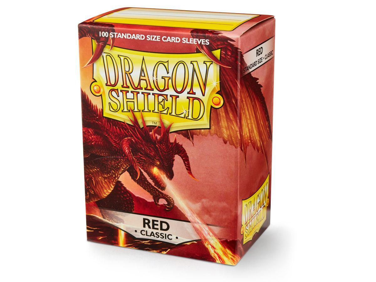 Dragon Shield Classic Sleeve - Red ‘Titanius’ 100ct | Gamer Loot