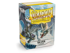 Dragon Shield Classic Sleeve - Silver ‘Mirage’ 100ct | Gamer Loot