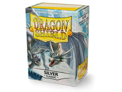 Dragon Shield Classic Sleeve - Silver ‘Mirage’ 100ct | Gamer Loot