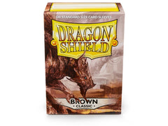 Dragon Shield Classic Sleeve - Brown ‘Brakish’ 100ct | Gamer Loot