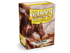 Dragon Shield Classic Sleeve - Brown ‘Brakish’ 100ct | Gamer Loot