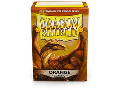 Dragon Shield Classic Sleeve - Orange ‘Pyrox’ 100ct | Gamer Loot