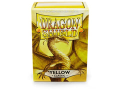 Dragon Shield Classic Sleeve - Yellow ‘Corona’ 100ct | Gamer Loot