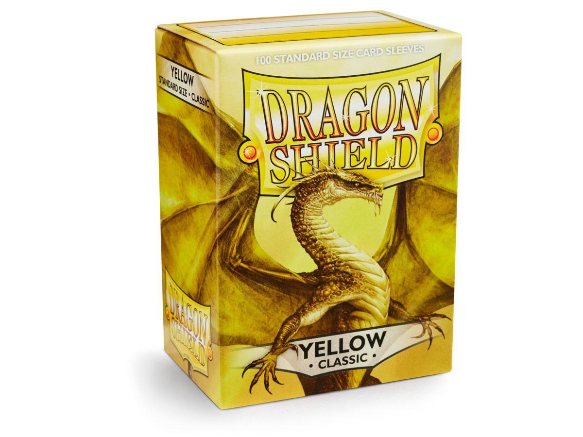 Dragon Shield Classic Sleeve - Yellow ‘Corona’ 100ct | Gamer Loot