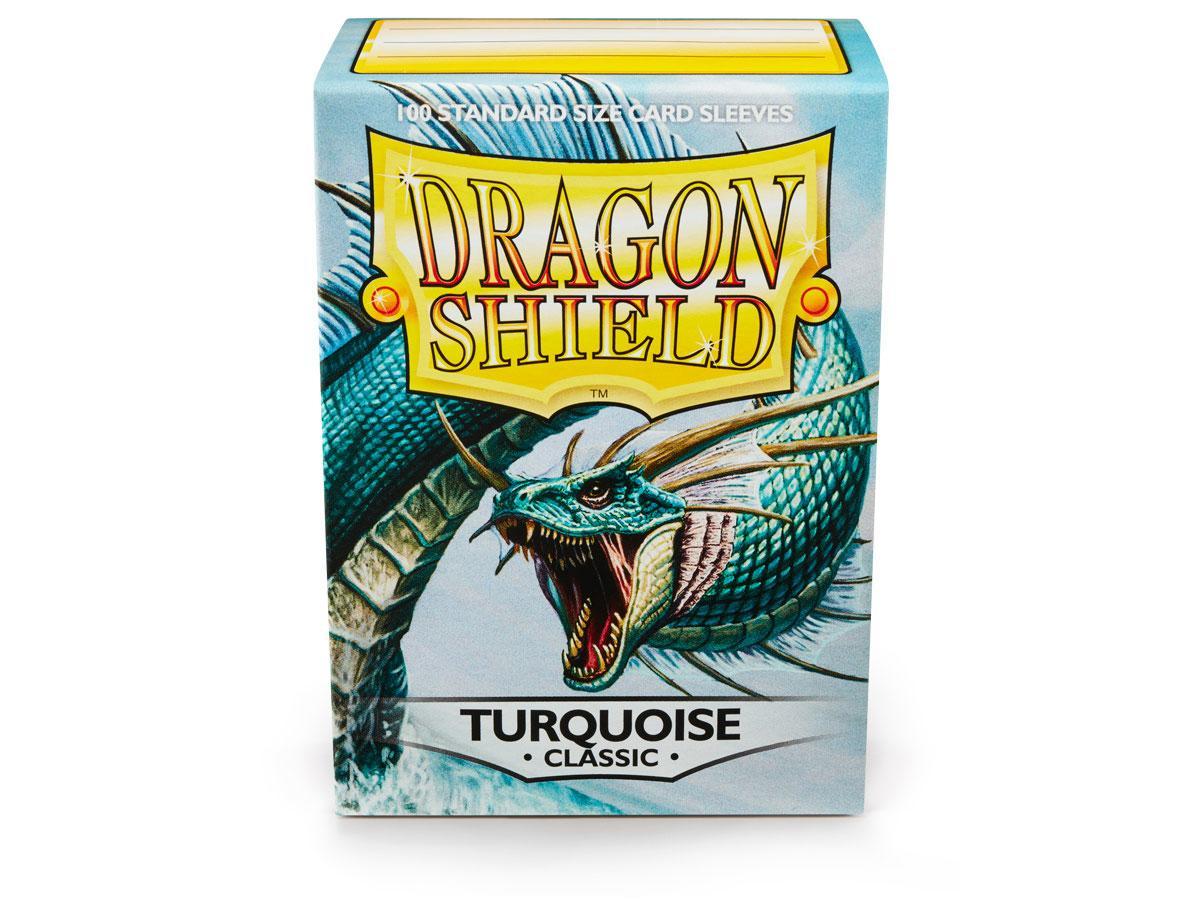 Dragon Shield Classic Sleeve - Turquoise ‘Methestique’ 100ct | Gamer Loot