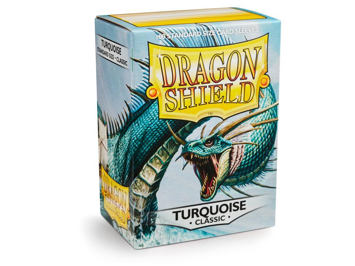 Dragon Shield Classic Sleeve - Turquoise ‘Methestique’ 100ct | Gamer Loot