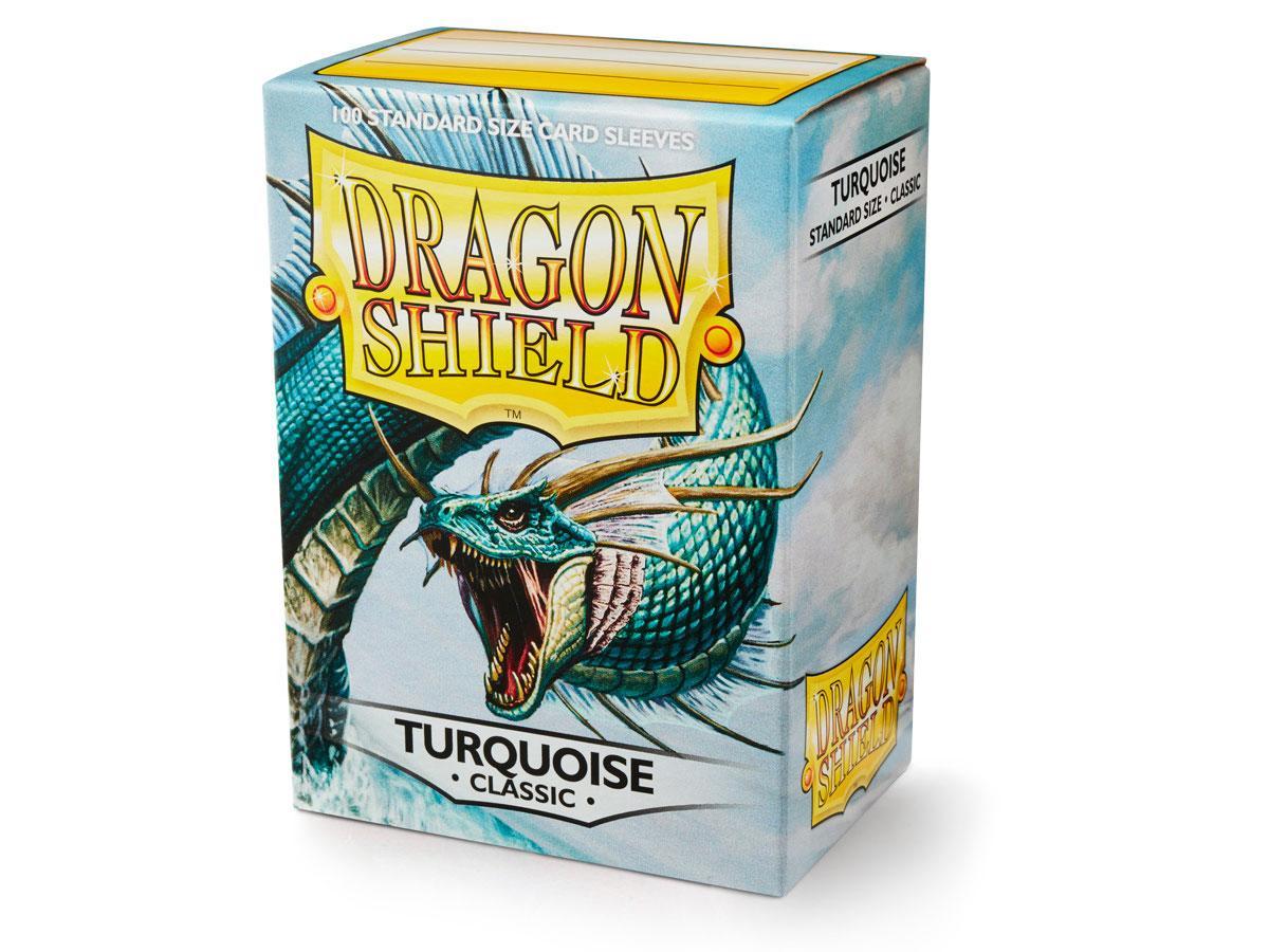 Dragon Shield Classic Sleeve - Turquoise ‘Methestique’ 100ct | Gamer Loot