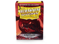 Dragon Shield Classic Sleeve - Crimson ‘Arteris’ 100ct | Gamer Loot