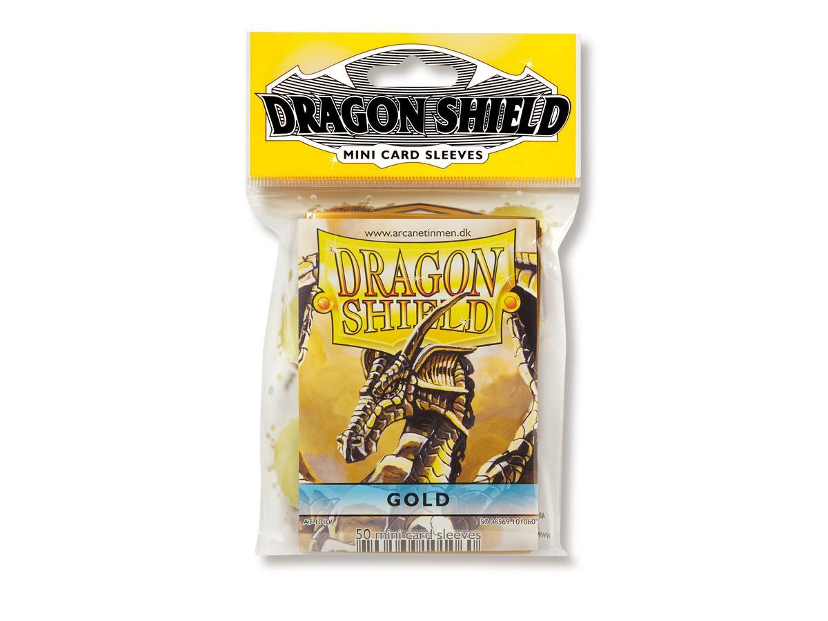 Dragon Shield Classic Sleeve - Gold ‘Pontifex’ 50ct | Gamer Loot