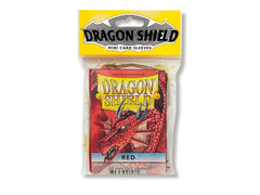 Dragon Shield Classic (Mini) Sleeve - Red ‘Titanius’ 50ct | Gamer Loot