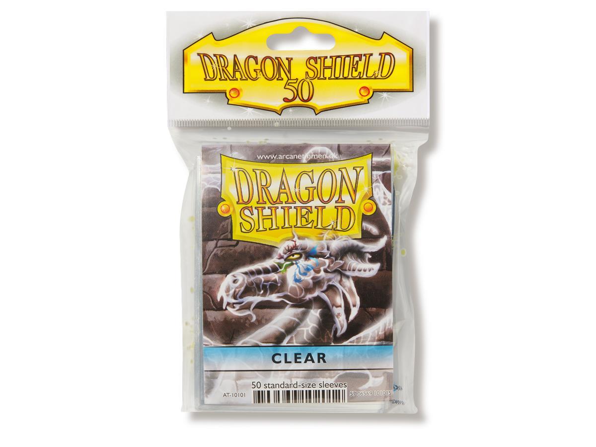 Dragon Shield Classic Sleeve - Clear ‘Spook’ 50ct | Gamer Loot